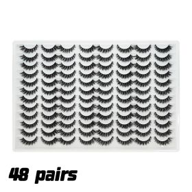 3D False Eyelashes Are Multi-layered, Realistic, Soft And Comfortable (Color: Black)